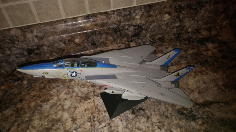 CW F-14D Tomcat USN VF-213 Blacklions CW001617 - DA.C